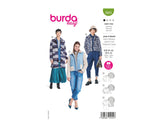 Schnittmuster burda easy - Jacke & Mantel 5855